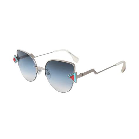 Fendi Rainbow Cat Eye Sunglasses Ff0242s TJV FF 52